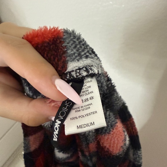2/$15 Fashion Nova Cozy Red and Black Plaid PJ Pants - Picture 4 of 4
